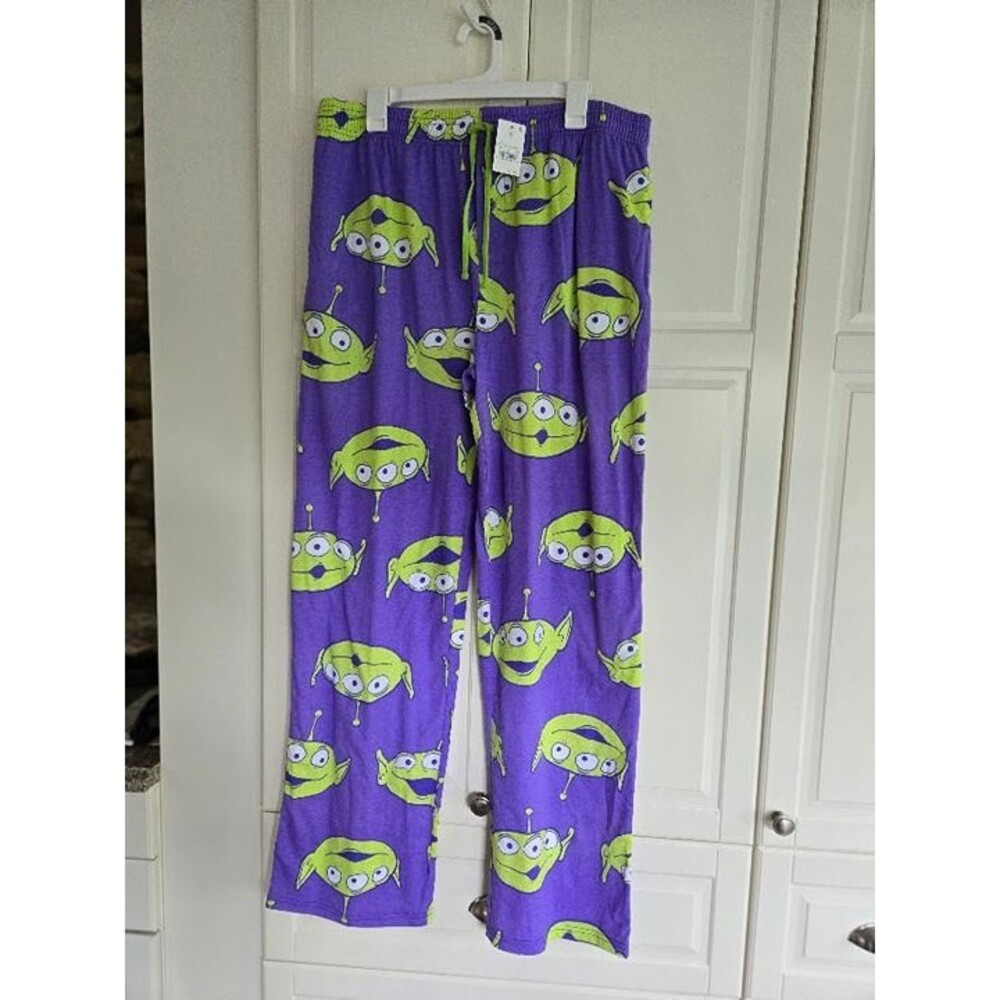 Disney Toy Story Aliens Lounge Pants - Purple - Mens XL - NEW